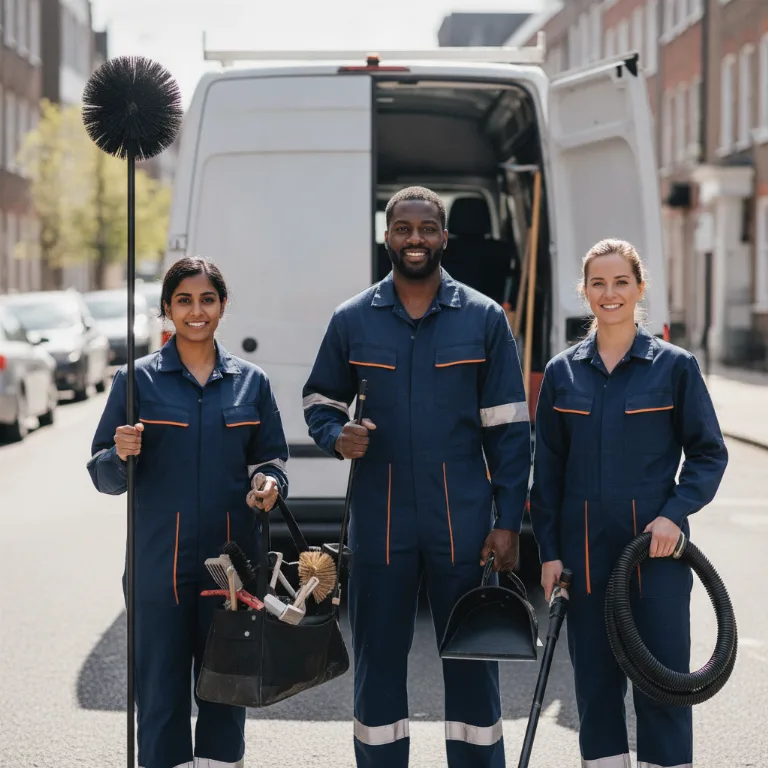 Chimney Sweep team in Barnsley